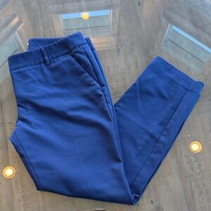 NWOT.‎ Express Columnist Women's Blue Ankle Pants. Size 8. L26. Business slacks